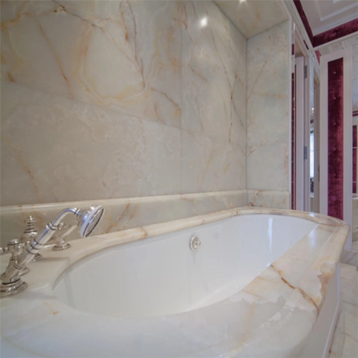White Onyx Stone Slab