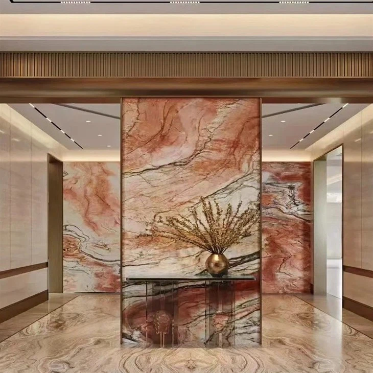 Silk Road Red Marble Stone