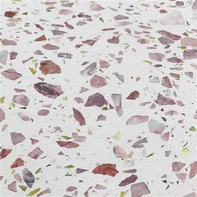 رویای پاریس - صورتی سبز Terrazzo