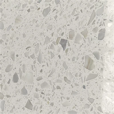 میز لانه زنبوری آلومینیومی کامپوزیت Terrazzo سفید